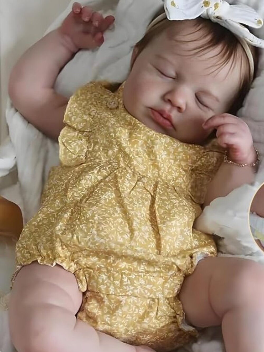 Reborn Baby Doll Girl 20” Full Body Silicone Realistic Newborn Authentic